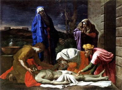 Il compianto sul Cristo morto da Nicolas Poussin